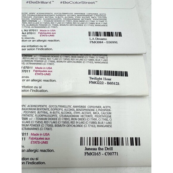 Color Street Nail Strips Lot 11 Packs Assorted Colors - Picture 8 of 10